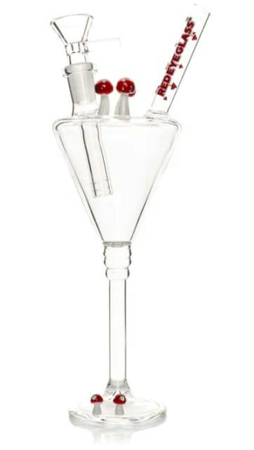 Red Eye Glass - 9" Magic Mix Happy Hour Water Pipe