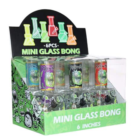 6" Cosmic Trip Mini Glass Bong