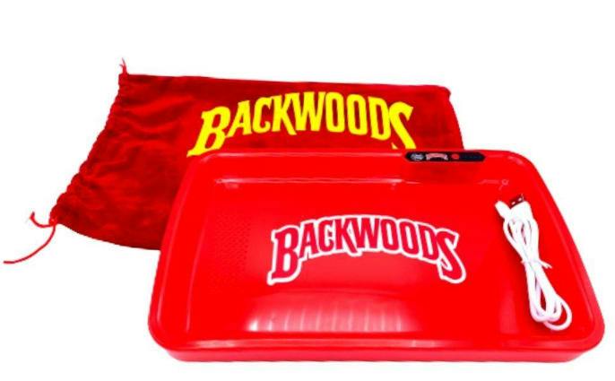 LED Rolling Tray - Backwoods