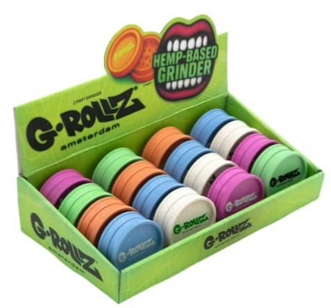 G-Rollz 60mm 2-Part Hemp Grinder
