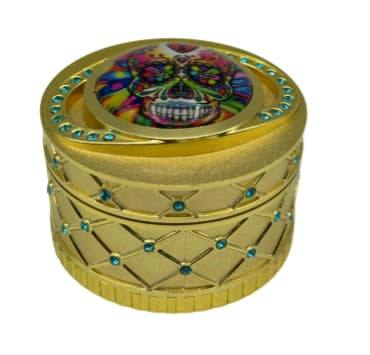 Arsenal Psychedelic Chest 65mm 4-Pc Grinder - 3ct