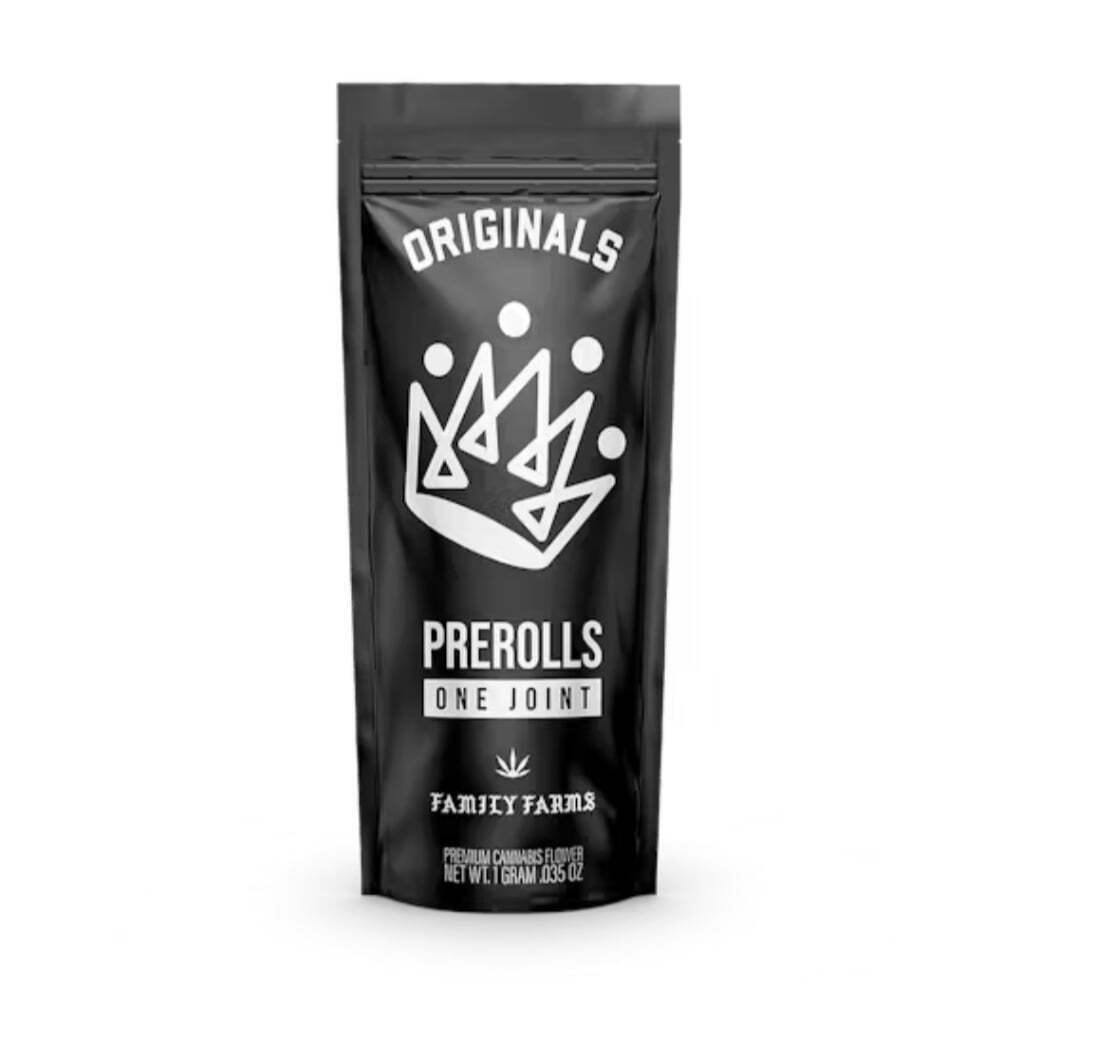 Originals - King Louie – Pre-Roll – 1g – Indica - 1 gram