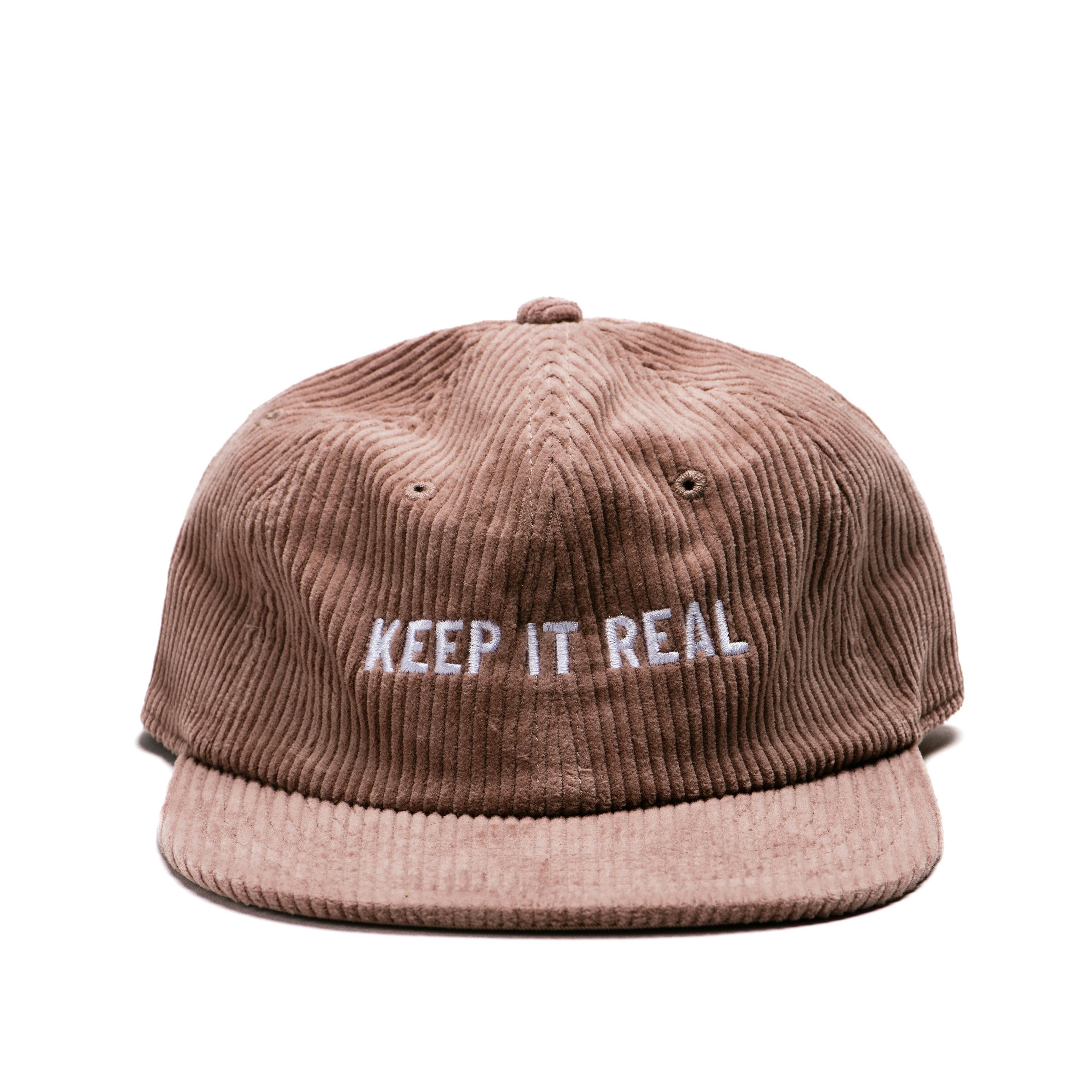Honeybee Dusty Rose Corduroy Cap