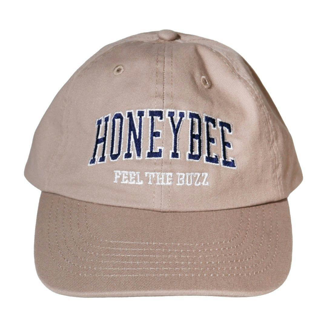 Honeybee "Feel the Buzz" Collegiate Dad Cap | Stone