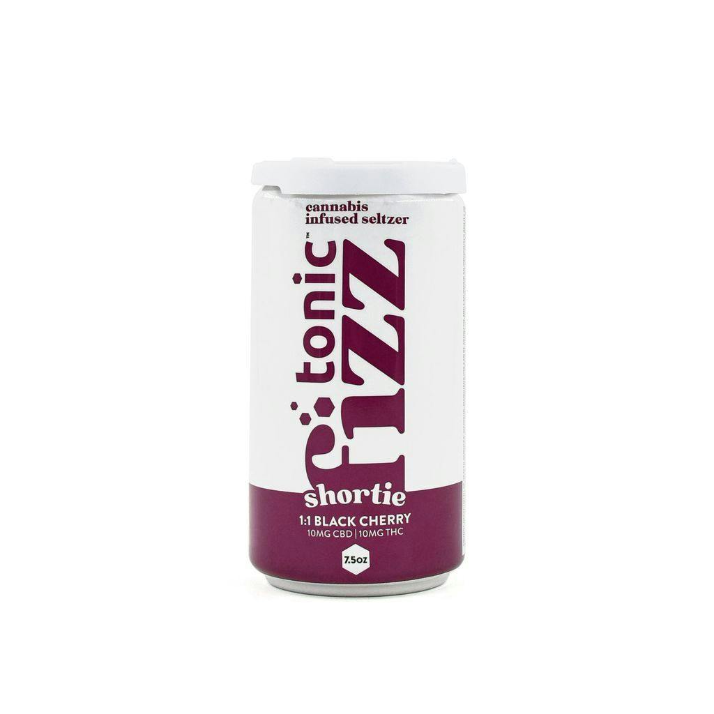 Tonic 1:1 Black Cherry Fizz Shortie Drink 1pk 10mg at Revolution Dispensary - Normal