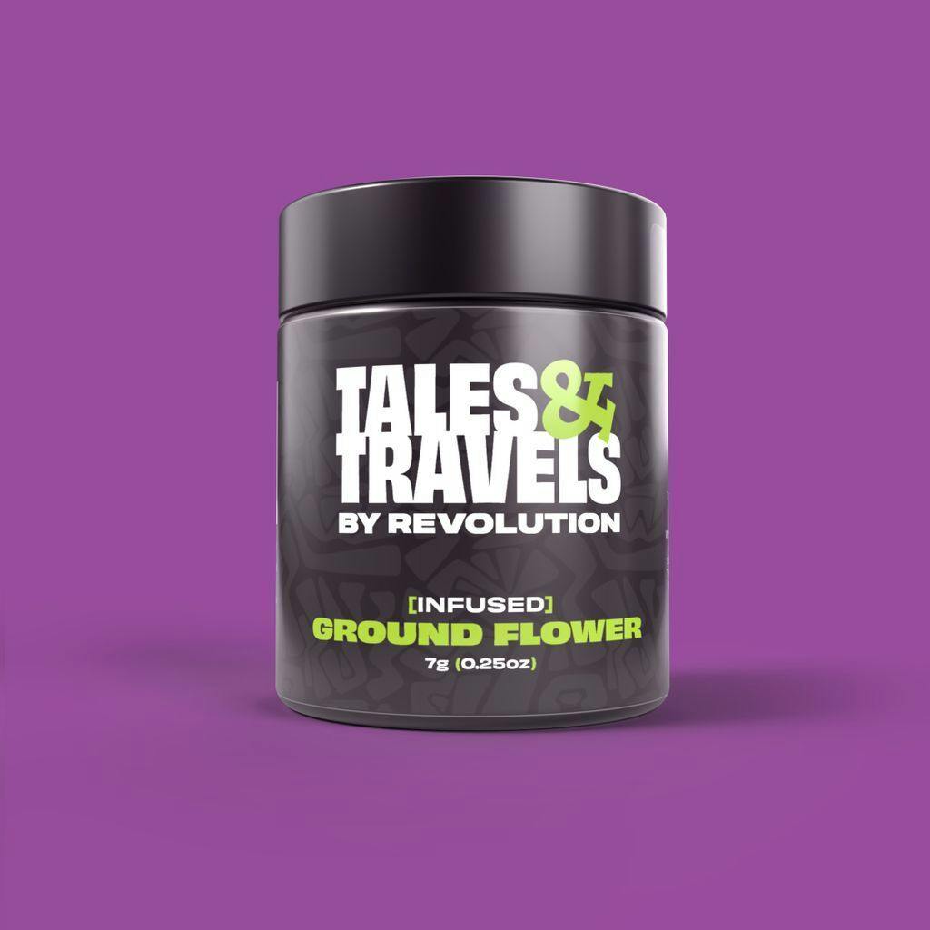 Tales & Travels The Glove & Razz Daddy Infused Ground Flower 7g