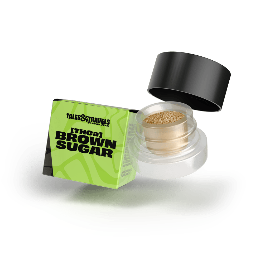 Tales & Travels Toe Jam THCa Brown Sugar 1g at Revolution Dispensary - Normal