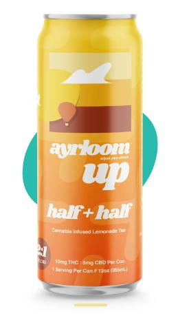 Half & Half UP 2:1 10:5mg - 12oz - Ayrloom at Dazed Cannabis – Syracuse