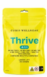Thrive (Lemon Lift) - 20pk 100mg Gummies - Curio