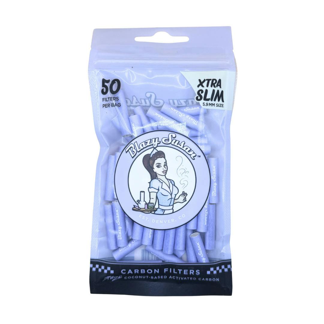 Blazy Susan | Purple | Purize Xtra Slim Active Carbon Filter | 50ct Bag