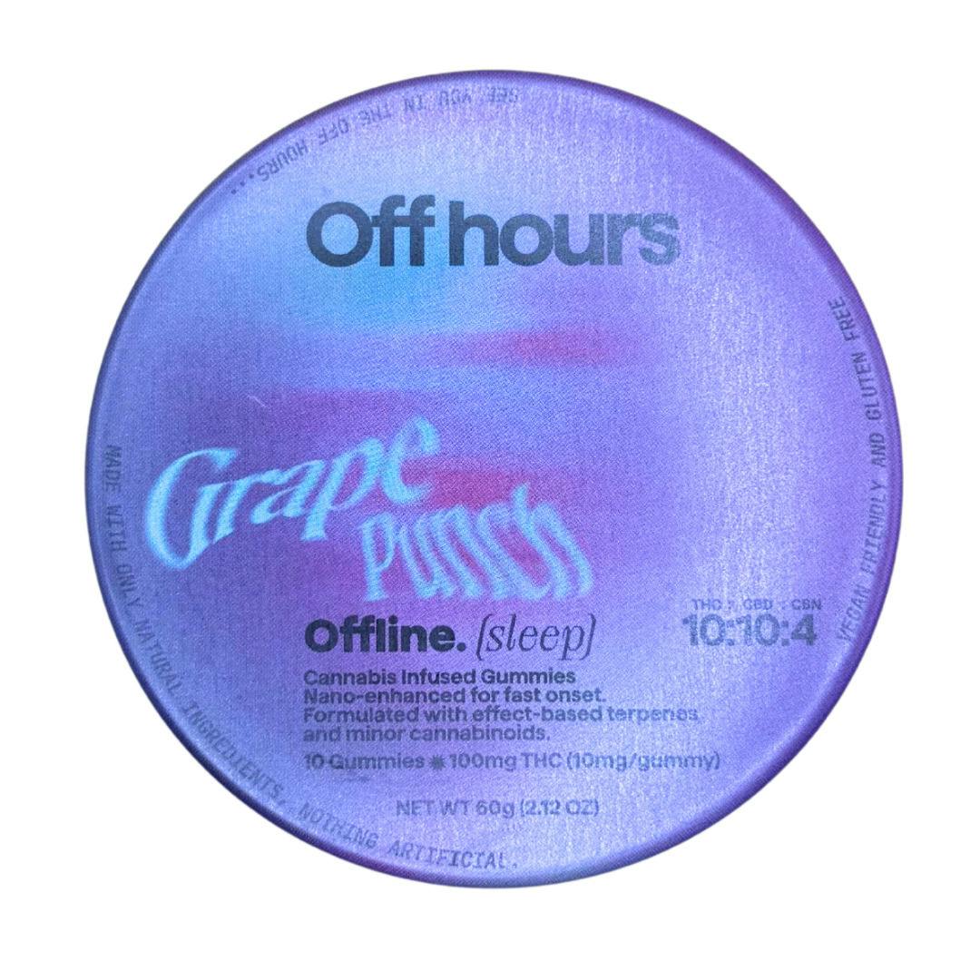 Off hours | Offline (sleep) | Grape Punch