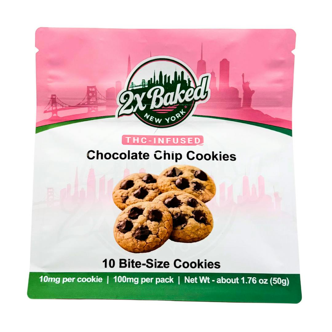 2x Baked | Chocolate Chip Cookies | 10pk