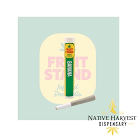 Lone Wolf - Infused Fruit Stand Preroll - Banana - 1g