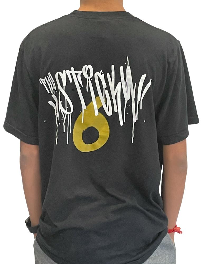the 6IX T's Short sleeve-Black-Medium-Unisex