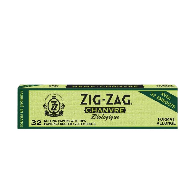 Zig zag Hemp King Slim Papers and Unbleached Tips