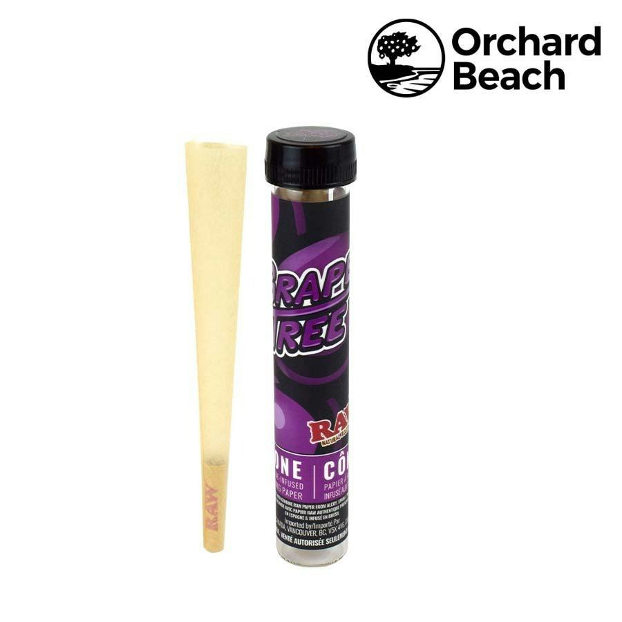 Raw - Orchard beach Terpene Infused Cones - Grape