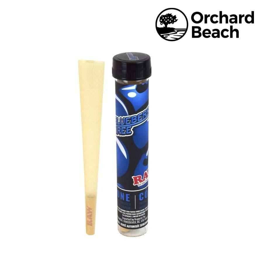 Raw - Orchard beach Terpene Infused Cones - Blueberry