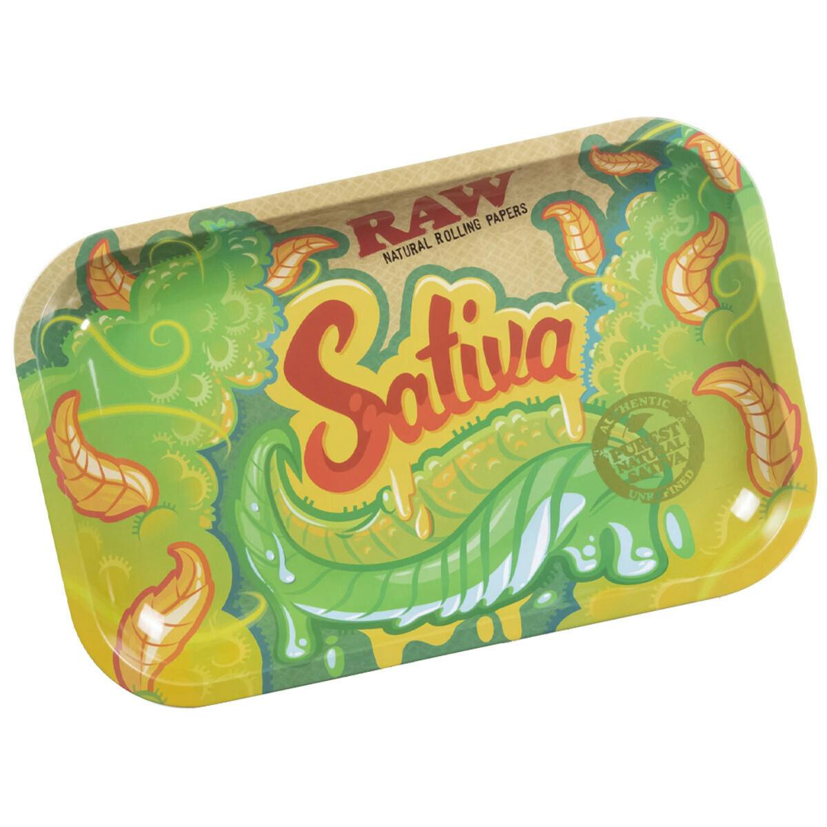 RAW - Sativa Strain Rolling Tray - Small