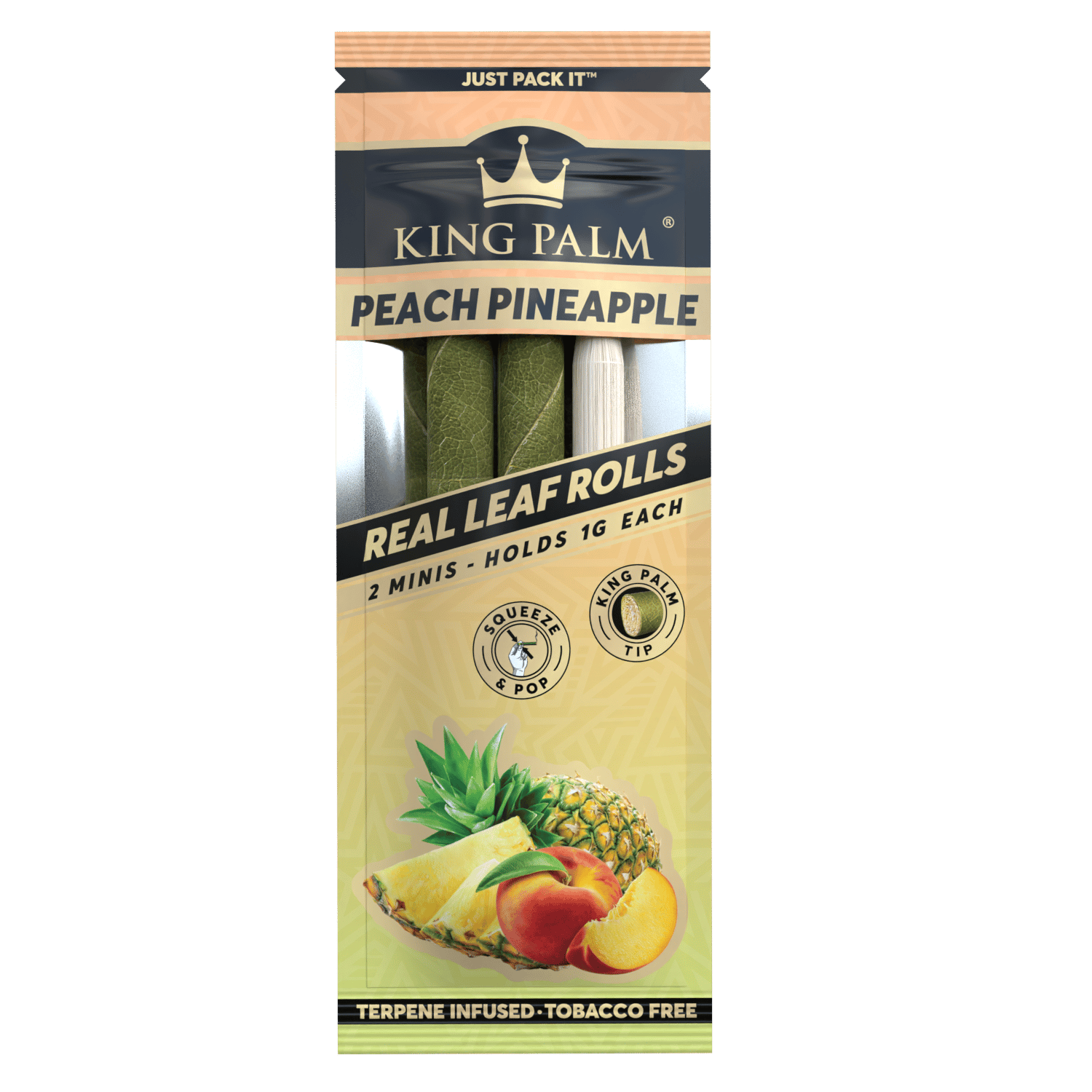 Peach Pineapple Mini Pre-Rolls by King Palm