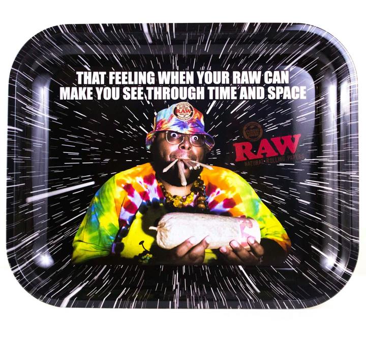 RAW Metal Rolling Tray - OOPS - Medium