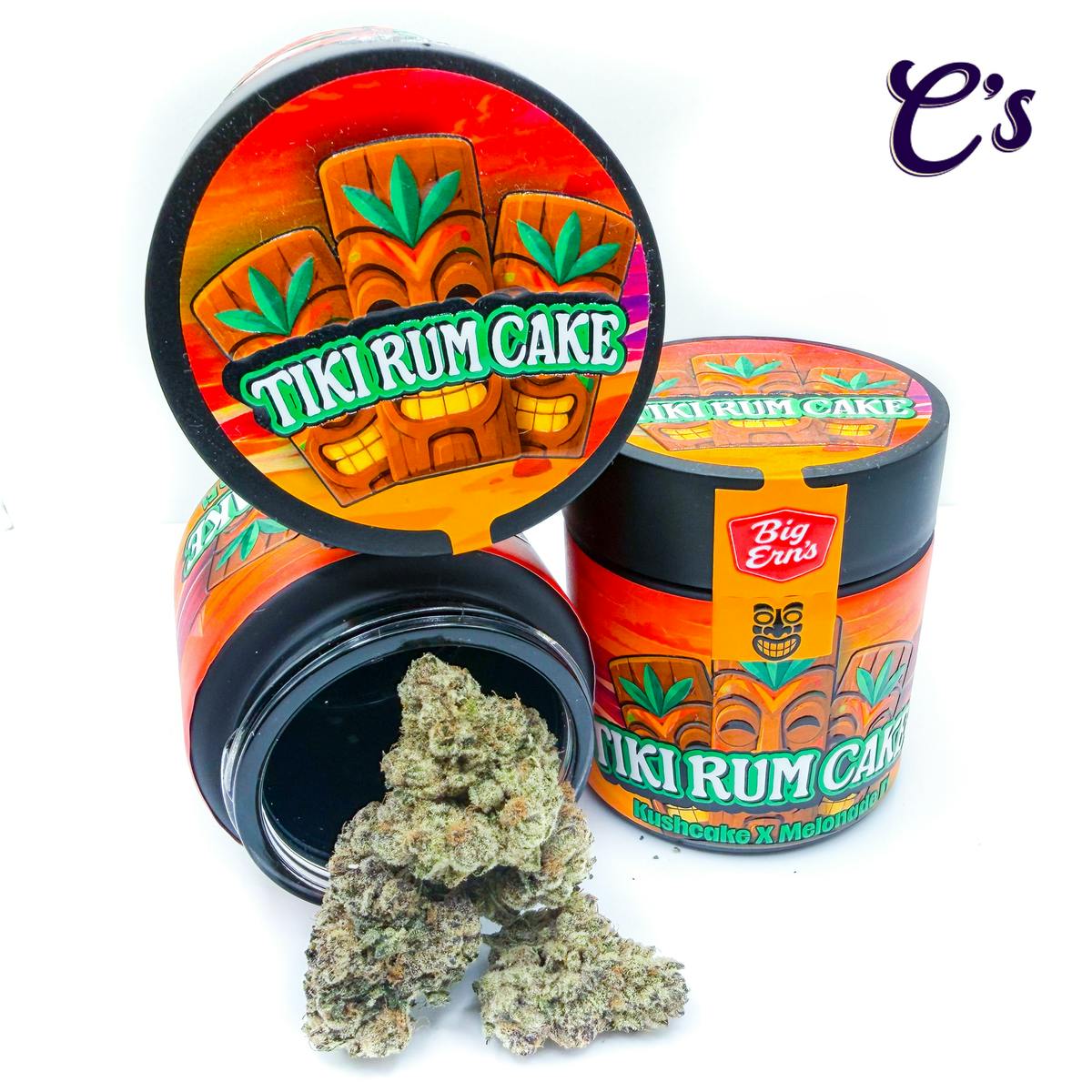 | Big Ern's Flower | Pre-Pack 1/8th | Tiki Rum Cake