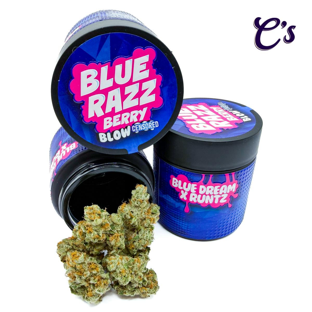 | Big Ern's Flower | Pre-Pack 1/8th | Blue Razzberry Blow Pop