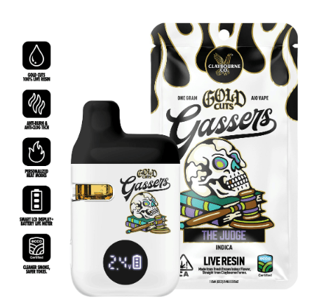 [Claybourne] Gold Cut — Gassers - - The Judge