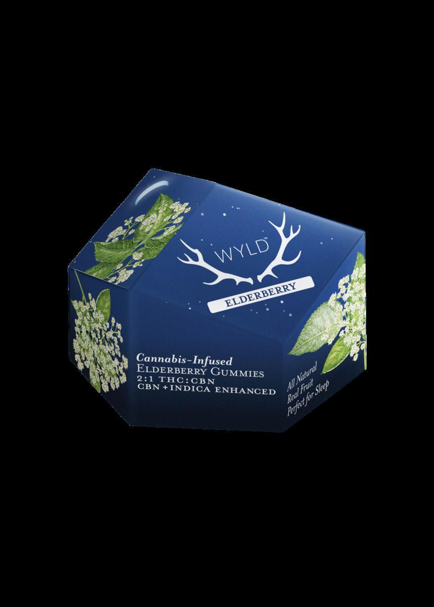 WYLD | Boysenberry 1:1:1 | THC:CBD:CBN Indica Gummies (10pk)