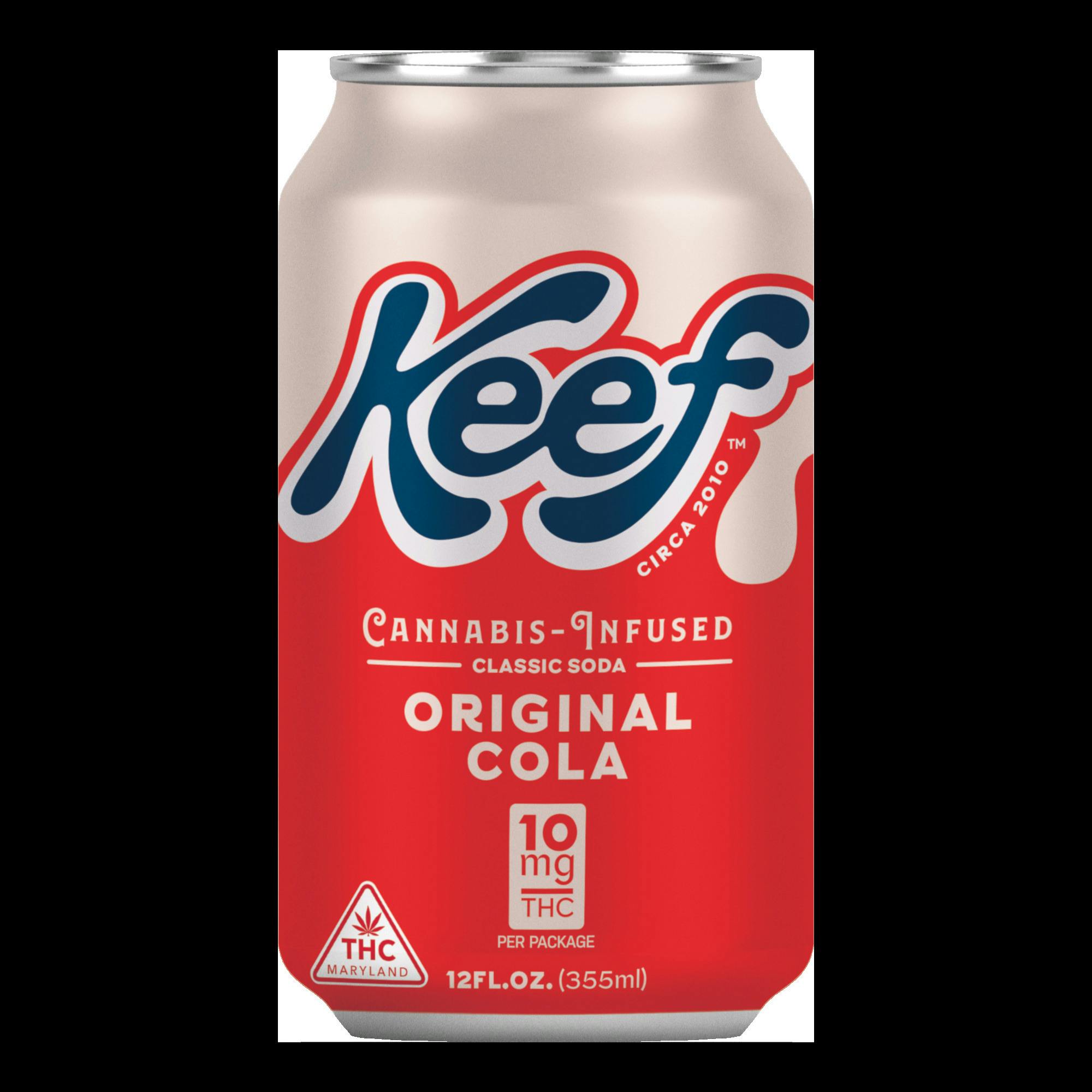Keef Cannabis | Original Cola | Infused Soda at Jenny's Dispensary