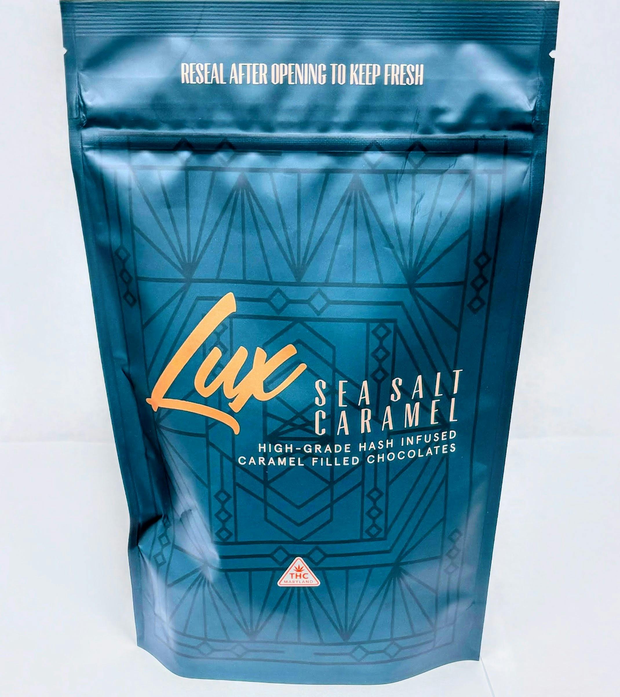 Lux | Caramel Macchiato - Truffles | 10mg Hash Infused Carmel Filled Chocolate (10pk)