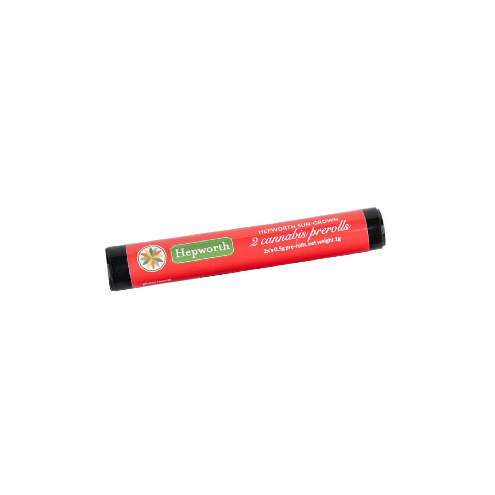 Hepworth | Durban Poison X Cherry Tart | 1G Sativa | Pre roll 2pk