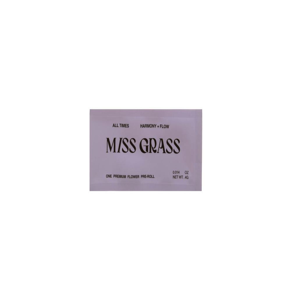 Miss Grass | Preroll | Sparks | All Times | 0.4g at AltoCanna Licensed Cannabis Dispensary