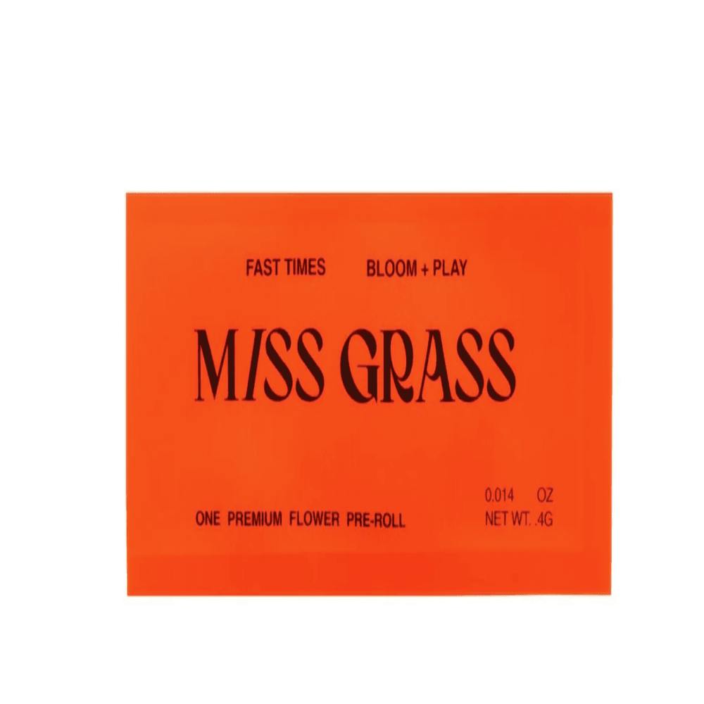 Miss Grass | Preroll | Sparks | Fast Times | 0.4g at AltoCanna Licensed Cannabis Dispensary