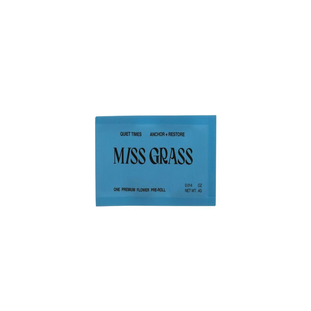 Miss Grass | Preroll | Sparks | Quiet Times | 0.4g at AltoCanna Licensed Cannabis Dispensary