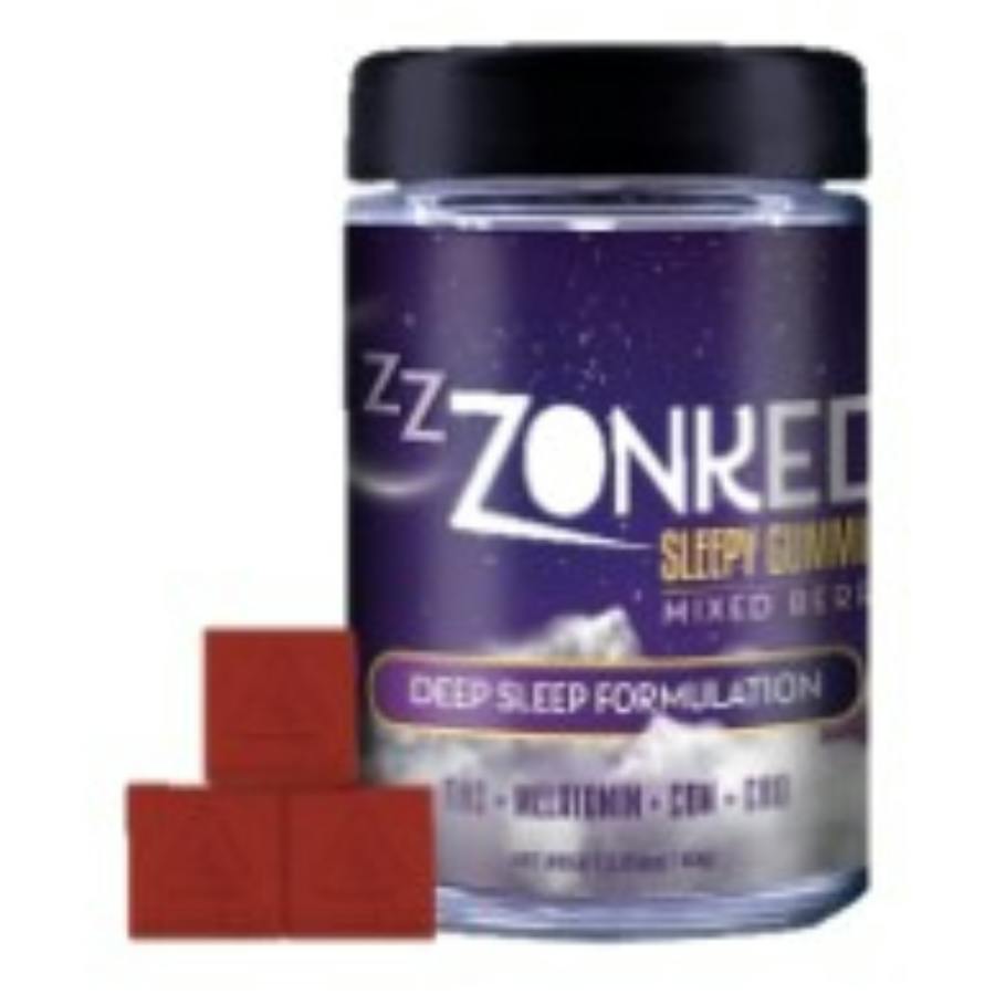 Zonked Mixed Berry Sleep Gummies