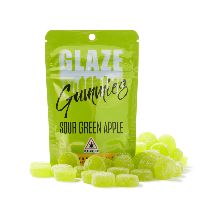 Sour Green Apple Gummies