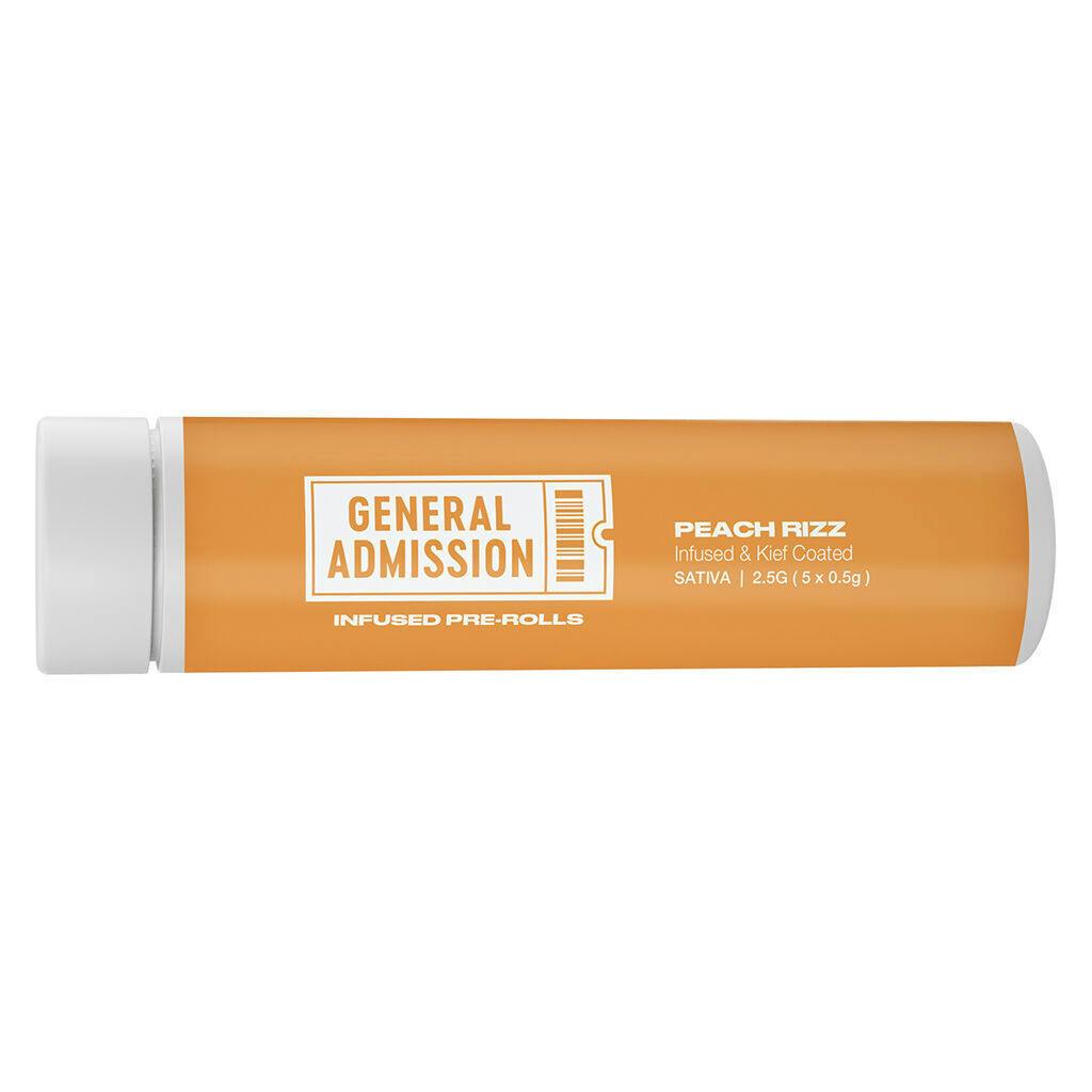 Peach Rizz Hi-Fi Diamond Infused Pre-Roll | 5-Pack