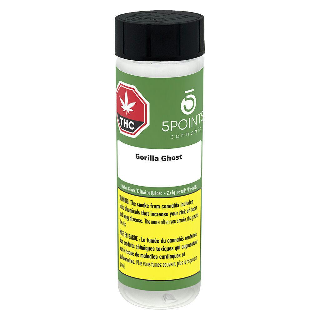 Gorilla Ghost Pre-Roll | 2-Pack | Ghost OG & Gorilla Glue #4