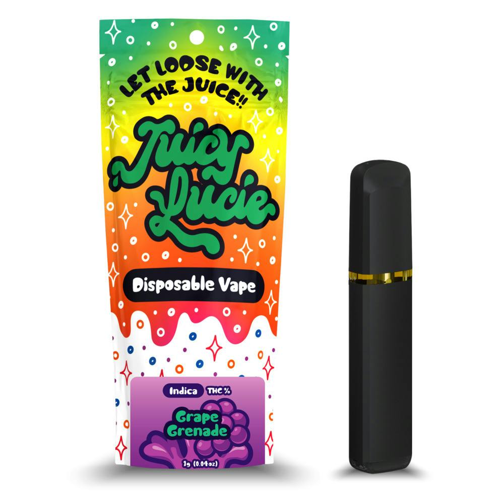 Juicy Lucie | Grape Grenade Disposable Vape