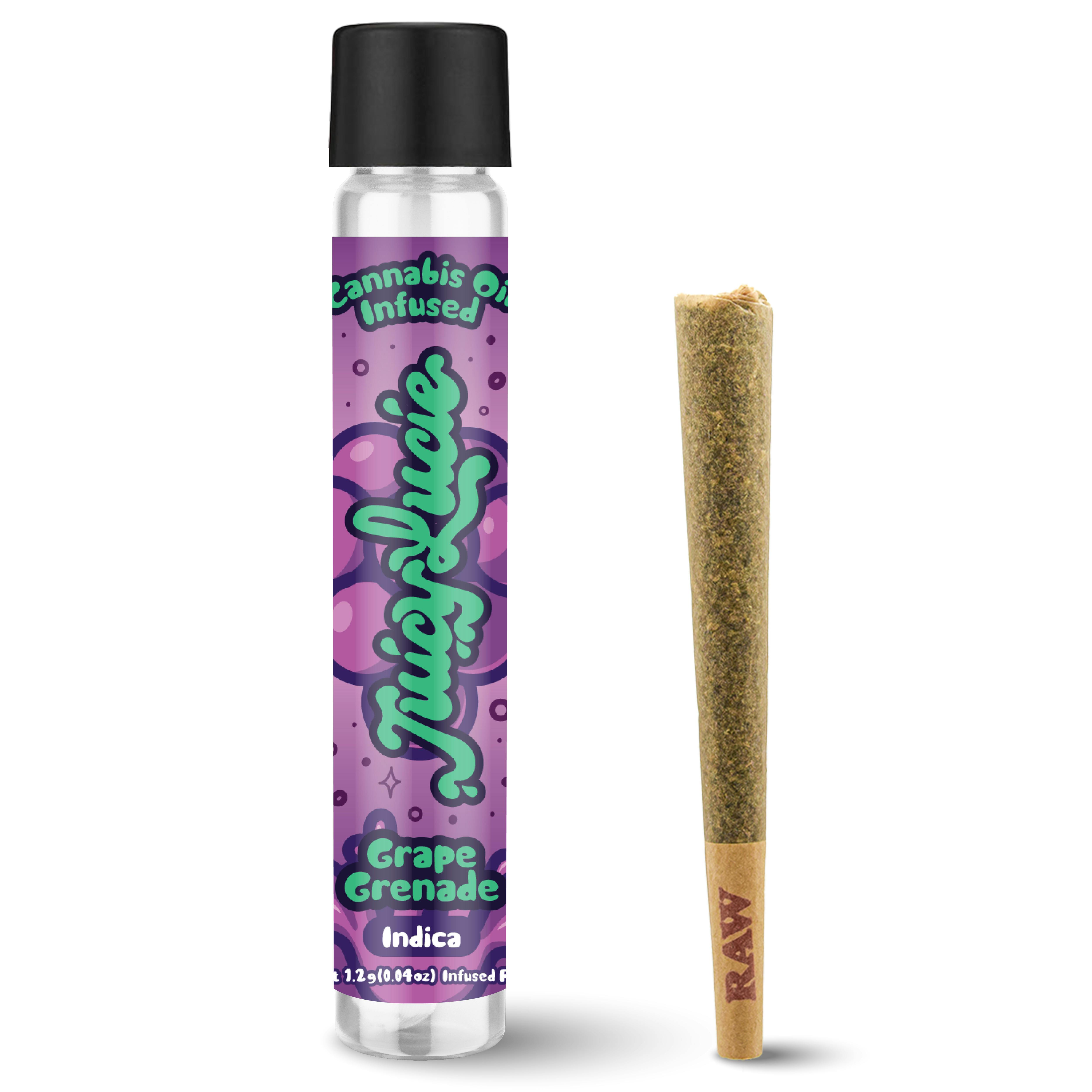 Juicy Lucie | Grape Grenade Infused Pre-Roll