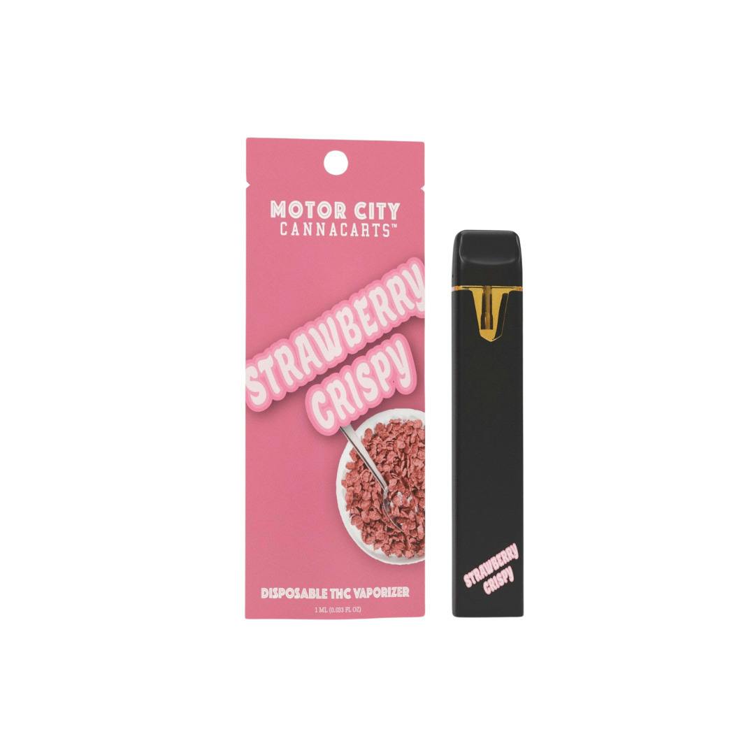 Motor City | Strawberry Crispy Disposable Vape
