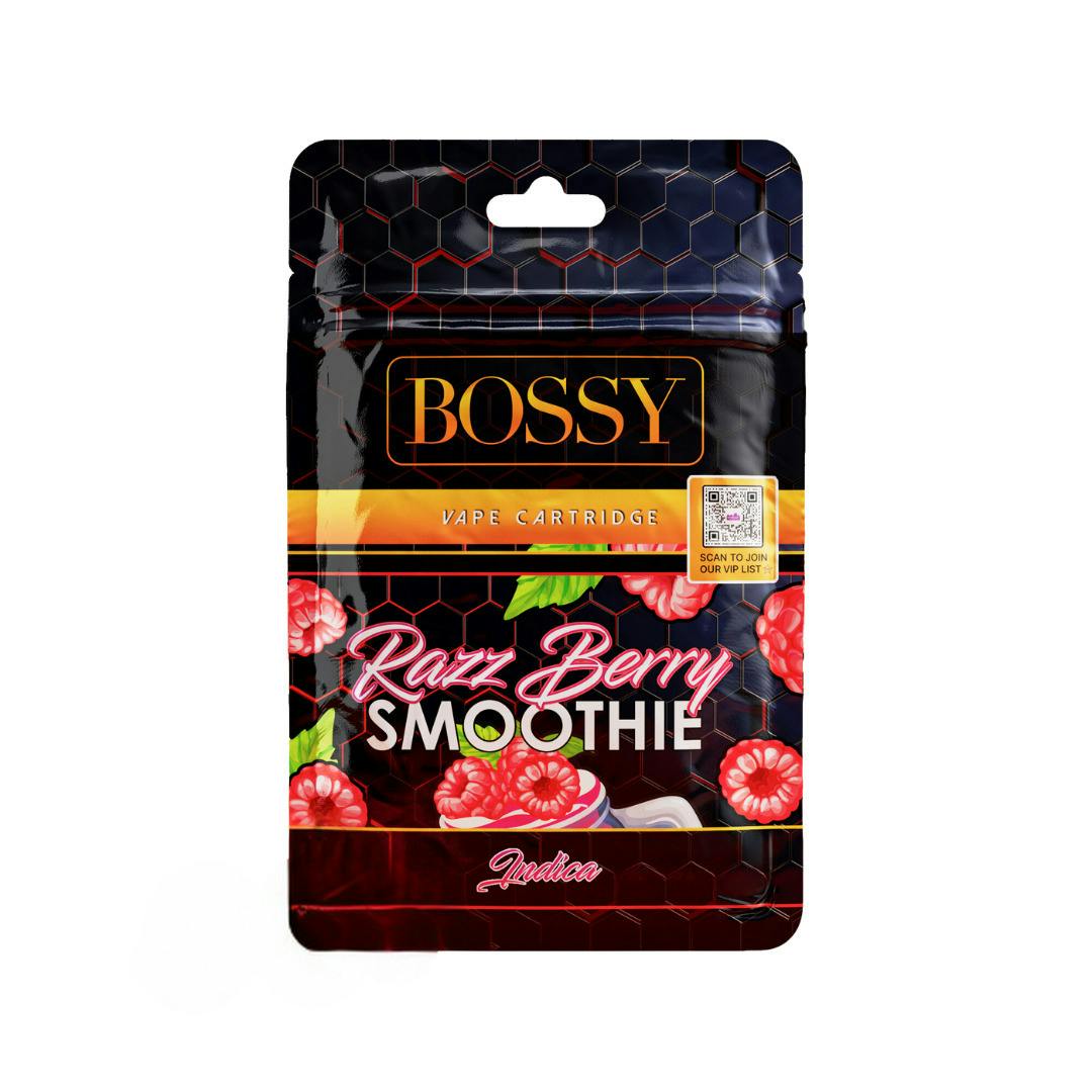 Bossy | Razz Berry Smoothie Distillate Cartridge