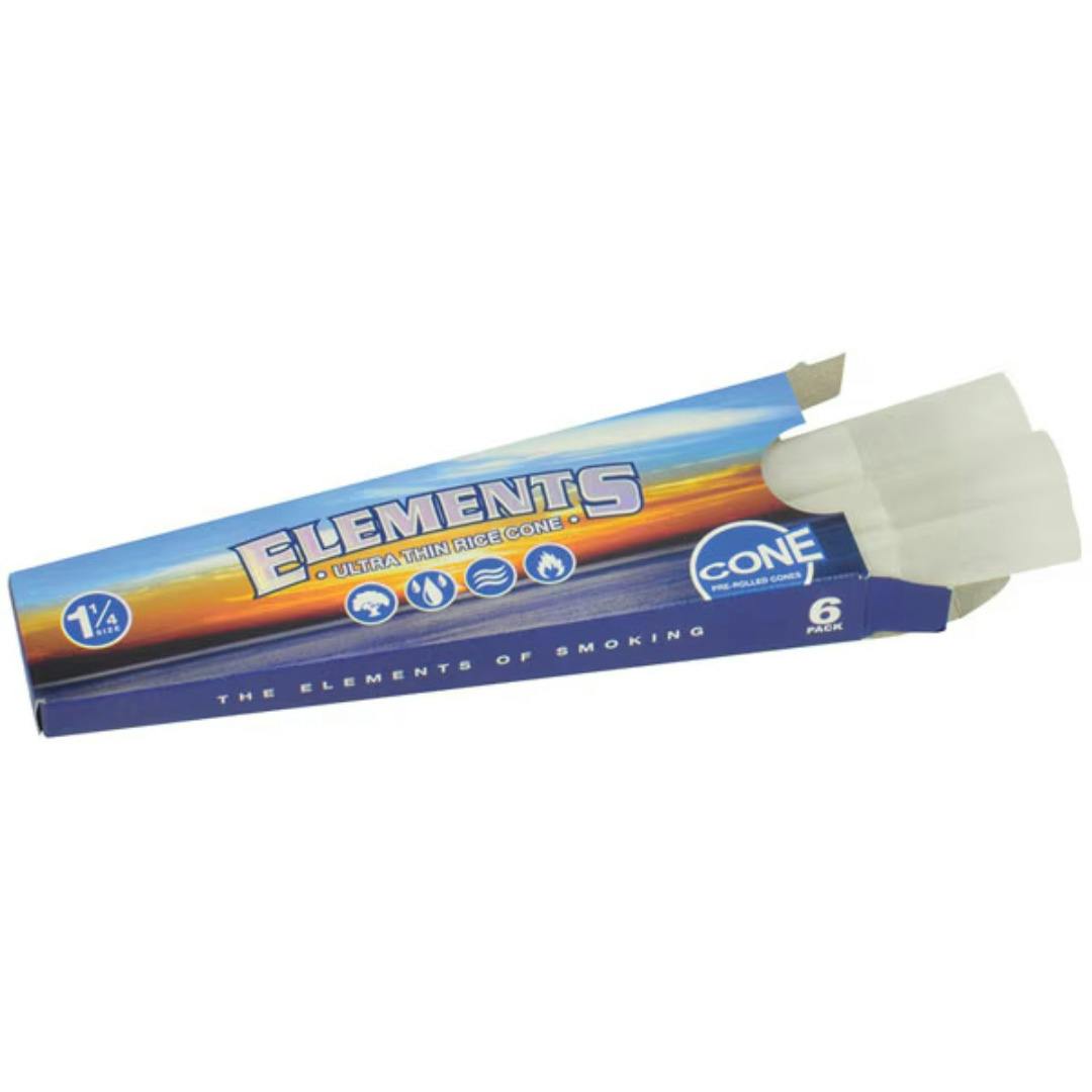 Elements | 1 1/4" Ultra Thin Cones | 6pk