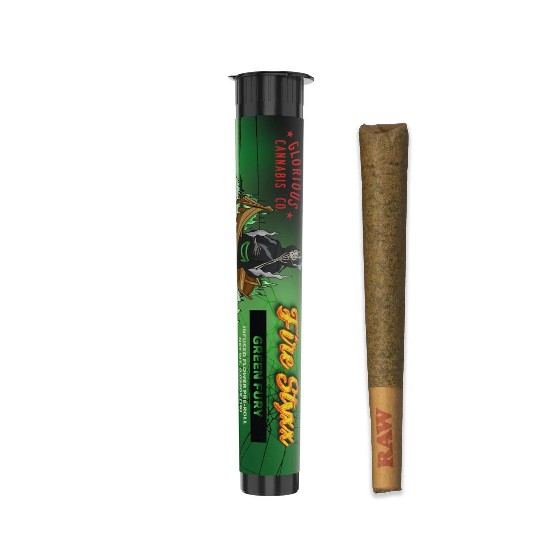 Fire Styxx | Green Fury Infused Pre-Roll