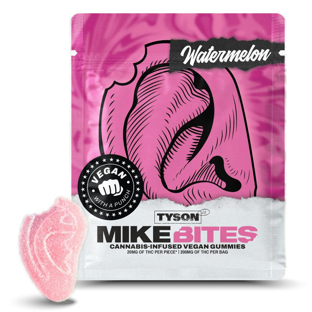 Tyson 2.0 | Watermelon Mike Bites Gummies | 10x20mg