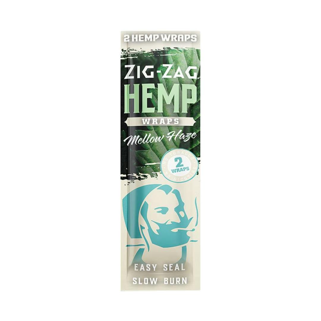 Zig Zag | Mellow Haze Hemp Wraps | 2 Pack