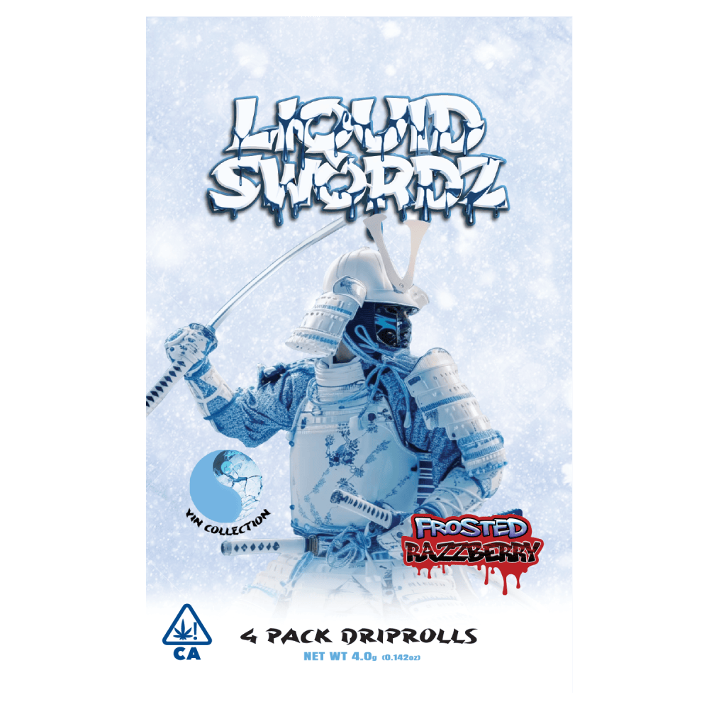 Liquid Swordz - Frosted Razzberry - 4G - Infused Pre Roll Pack