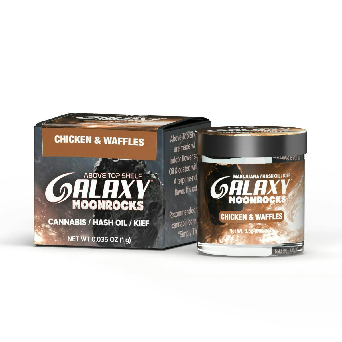 Galaxy Girl - Chicken & Waffles Moonrock Flower - 3.5g