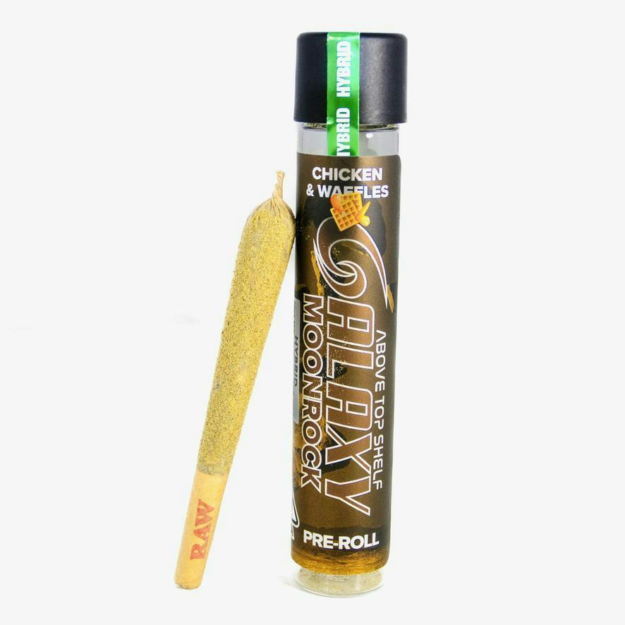 Galaxy Girl - Chicken & Waffles Moonrock Inf Preroll - 1g