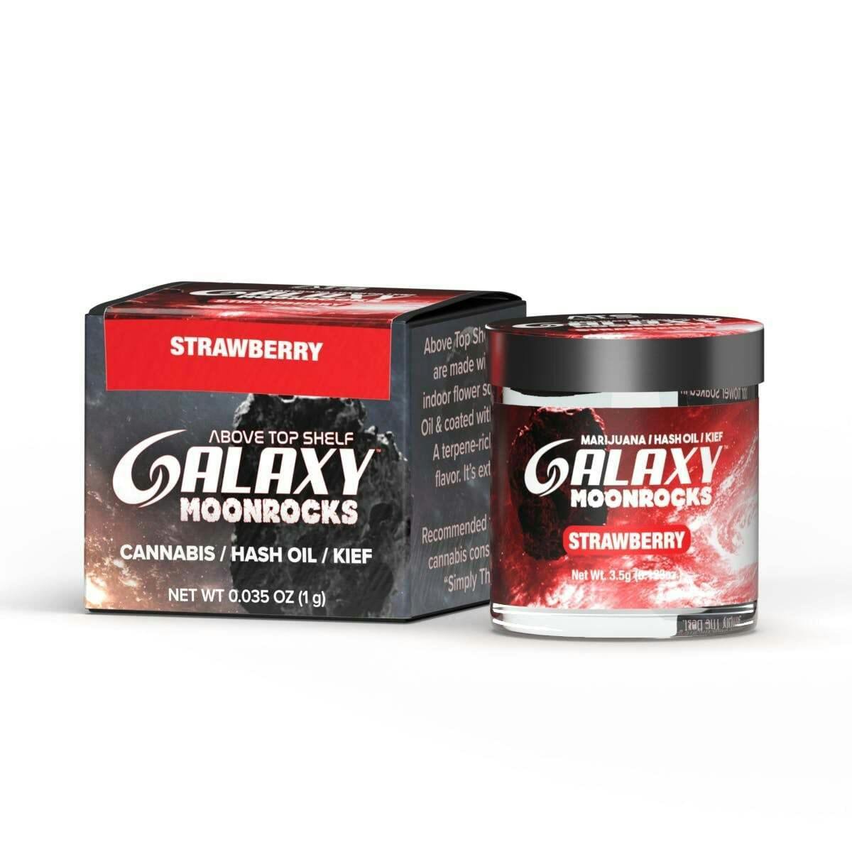Galaxy Girl - Strawberry Moonrock Flower - 3.5g